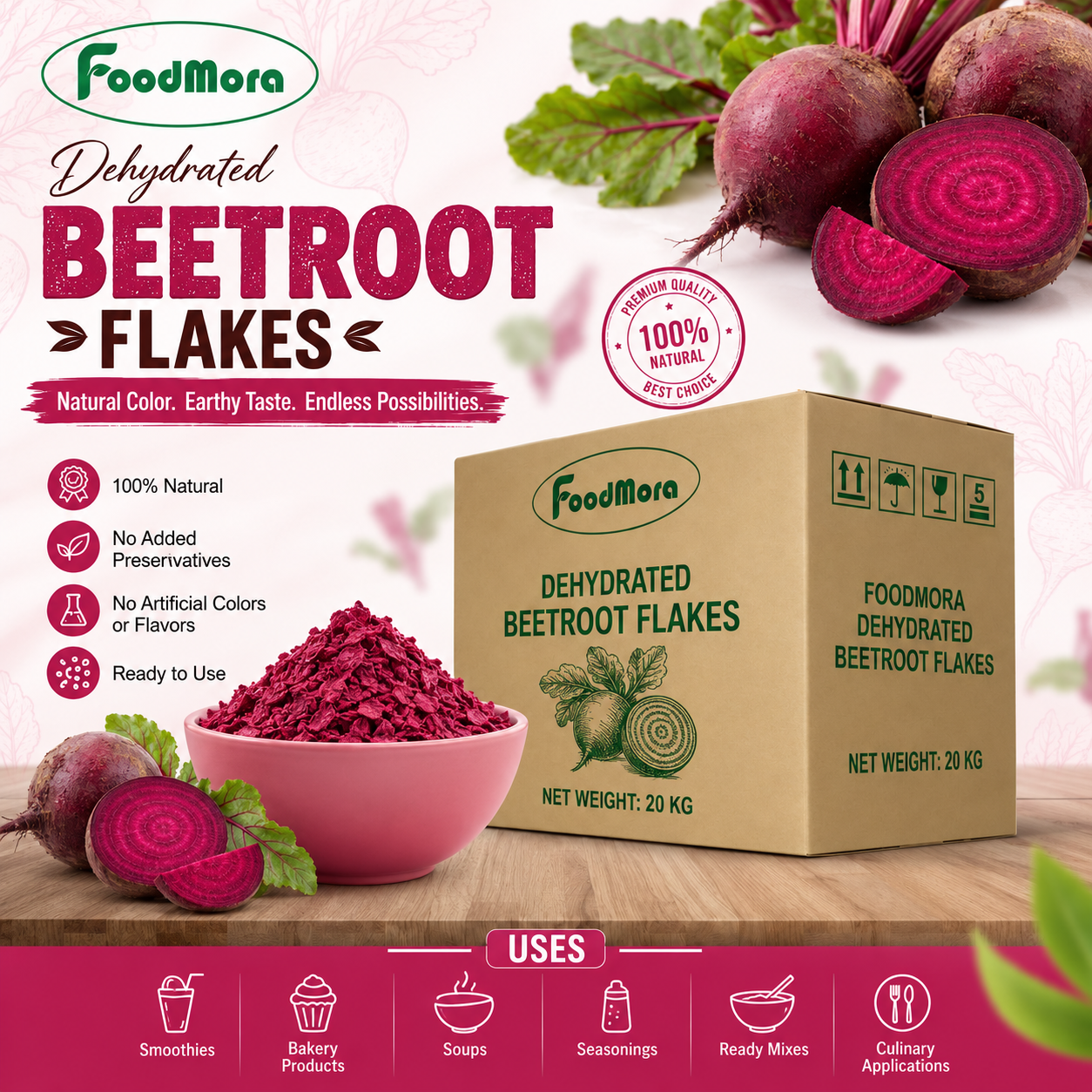 Beetroot Flakes