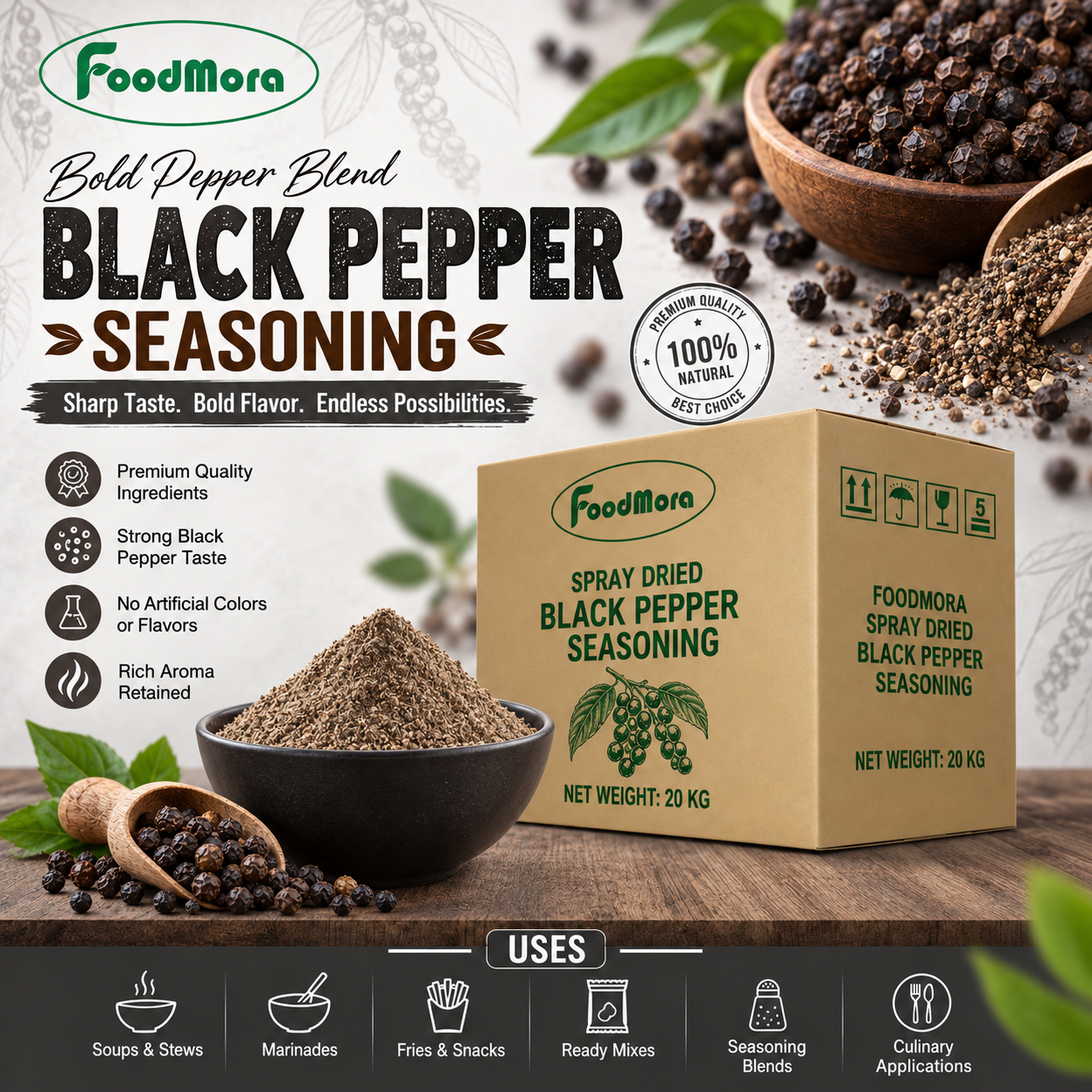 Black Pepper Seasoning