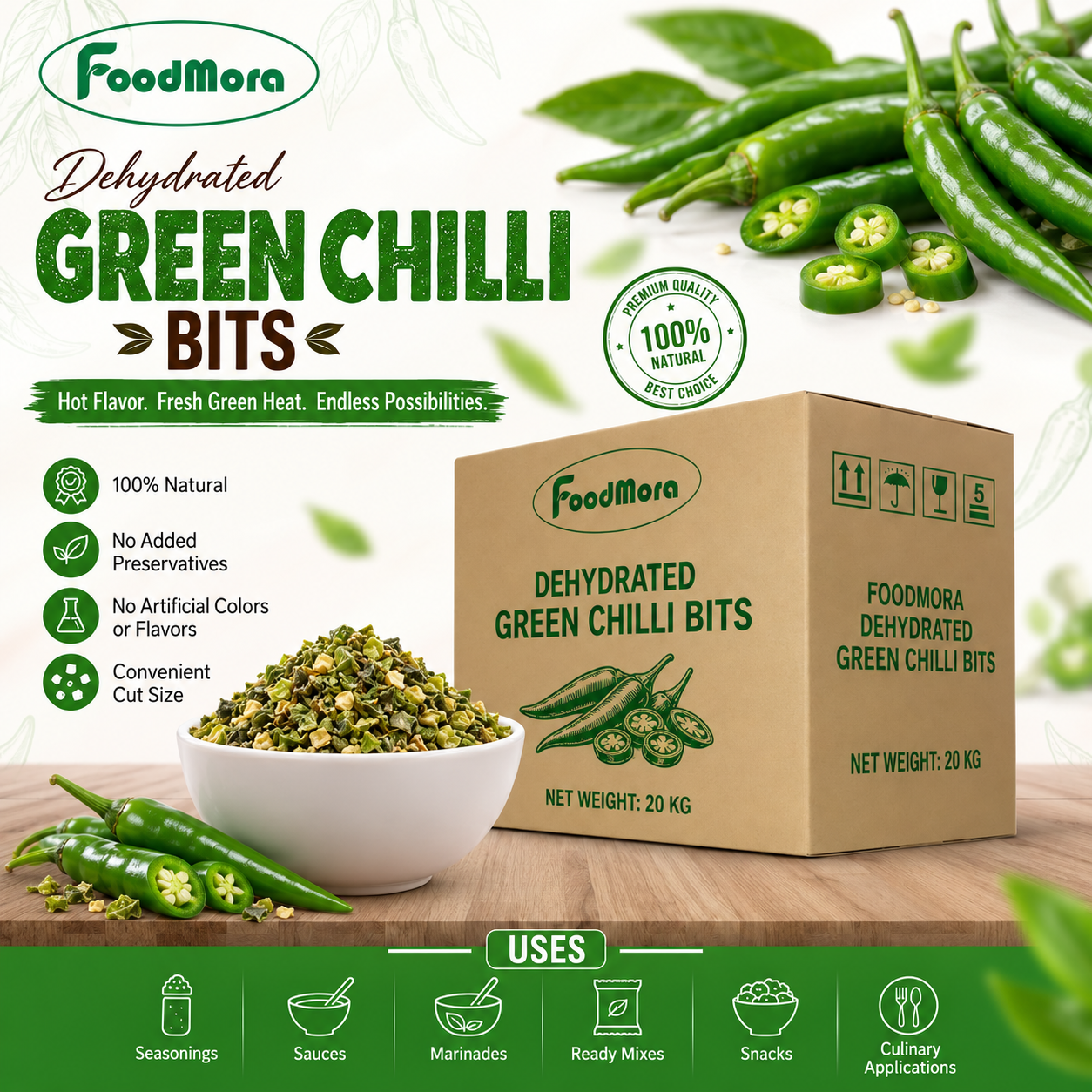 Green Chilli Bits
