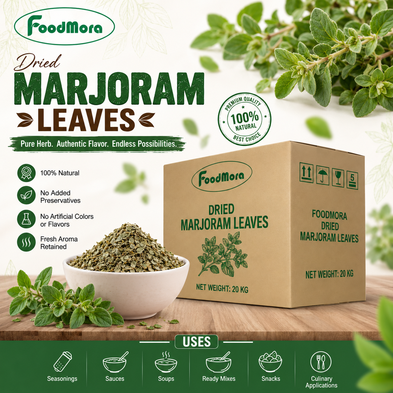 Marjoram Leaves