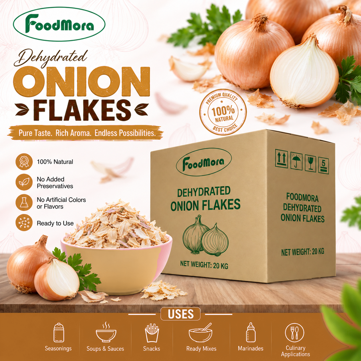 Onion Flakes