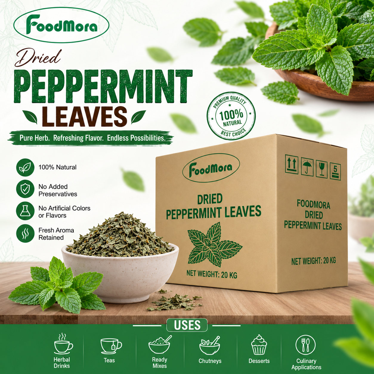 Peppermint Leaves