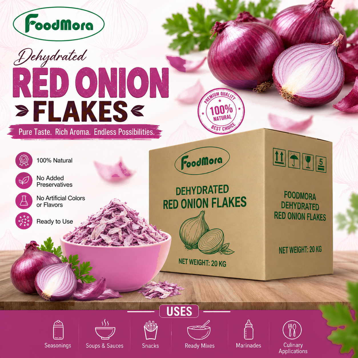Red Onion Flakes