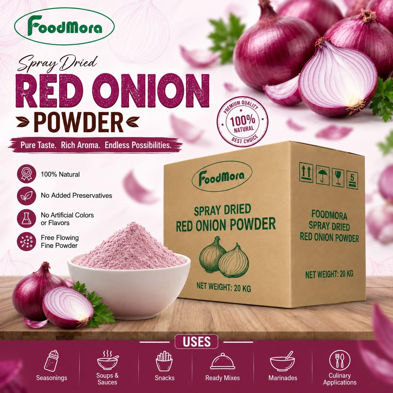 Red Onion Powder