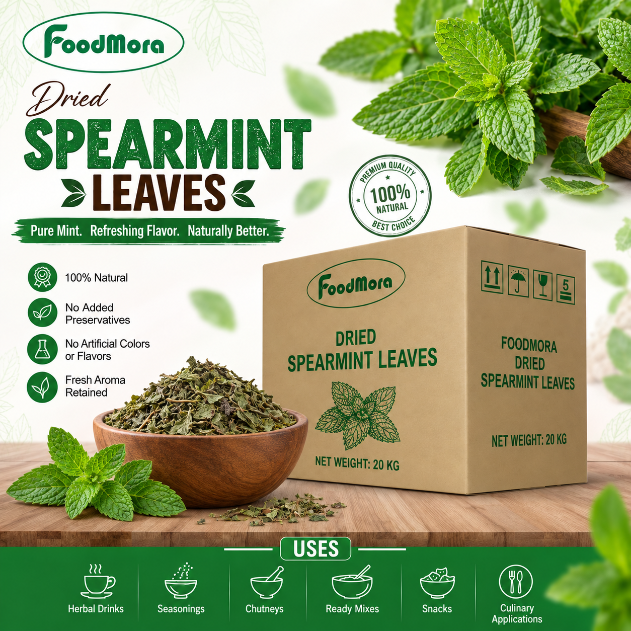 Spearmint Leaves