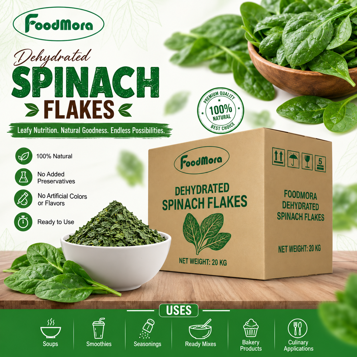 Spinach Flakes