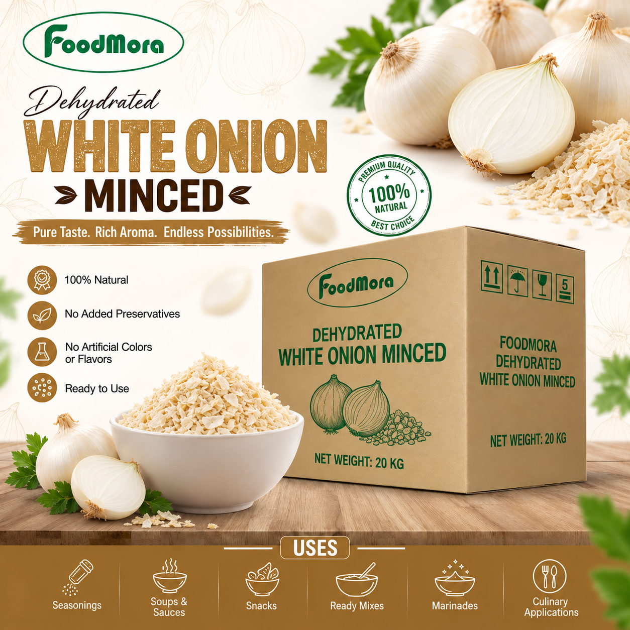 White Onion Minced